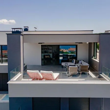 Luxury Penthouse Mia With Panoramic Sea View By Irundo Apartment Malinska